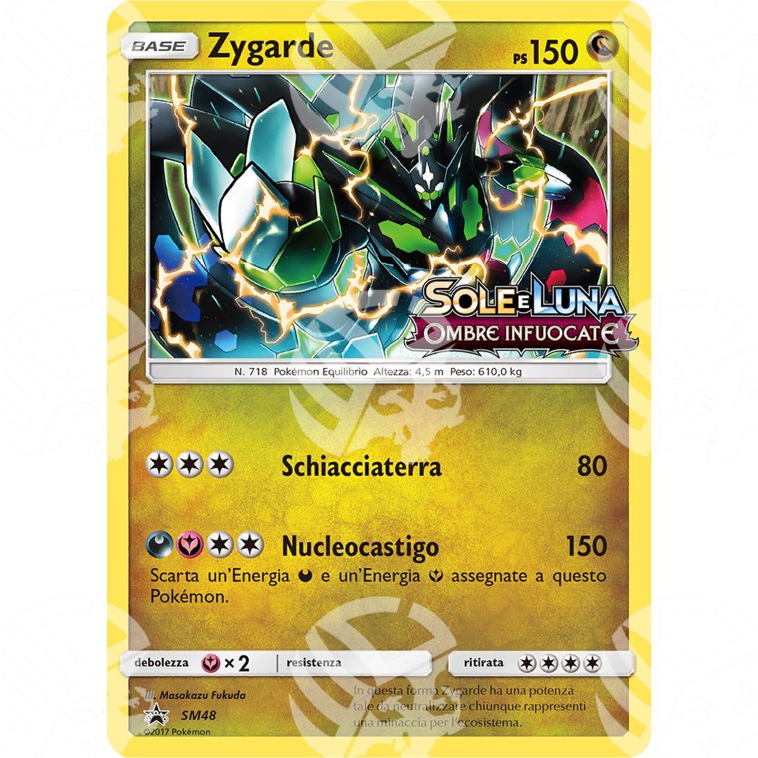 Black Star Promos - SM - Zygarde - Prerelease SM48 - Warcard - Black Star Promos - SM - Zygarde - Prerelease SM48 i prezzi più bassi sul mercato, solo da www.warcardshop.com! Carte singole, box, buste e mazzi.