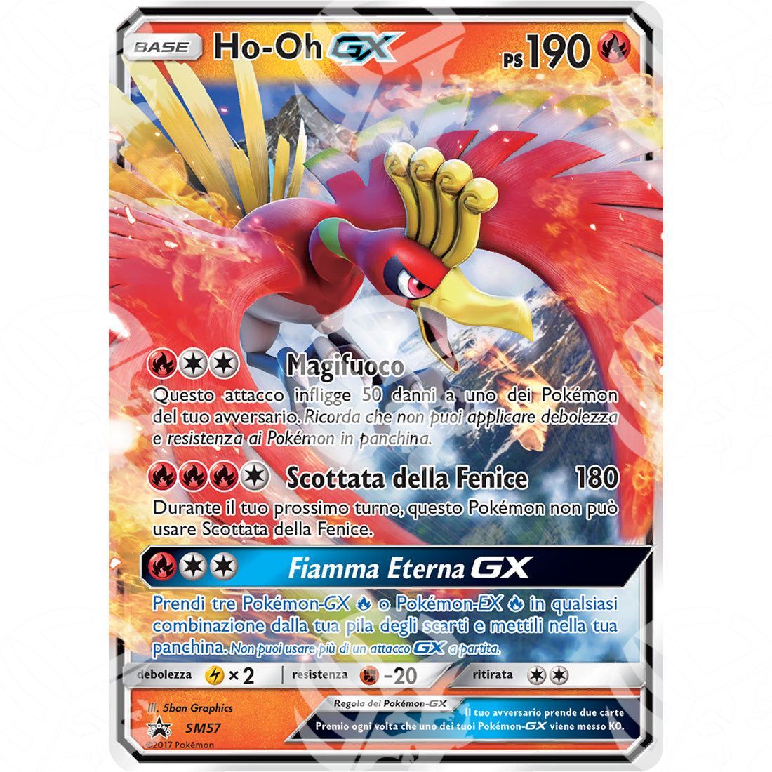 Black Star Promos - SM - Ho-Oh GX - Holo Promo SM57 - Warcard - Black Star Promos - SM - Ho-Oh GX - Holo Promo SM57 i prezzi più bassi sul mercato, solo da www.warcardshop.com! Carte singole, box, buste e mazzi.