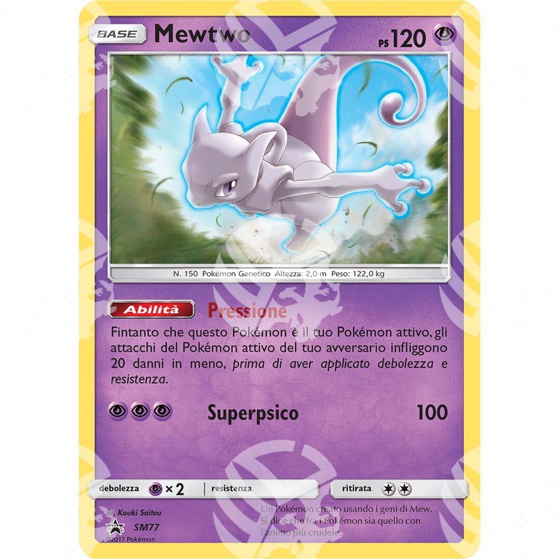 Black Star Promos - SM - Mewtwo - Holo Promo SM77 - Warcard - Black Star Promos - SM - Mewtwo - Holo Promo SM77 i prezzi più bassi sul mercato, solo da www.warcardshop.com! Carte singole, box, buste e mazzi.