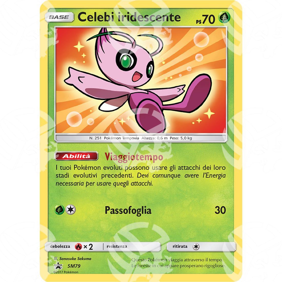 Black Star Promos - SM - Shining Celebi - Holo Promo SM79 - Warcard - Black Star Promos - SM - Shining Celebi - Holo Promo SM79 i prezzi più bassi sul mercato, solo da www.warcardshop.com! Carte singole, box, buste e mazzi.