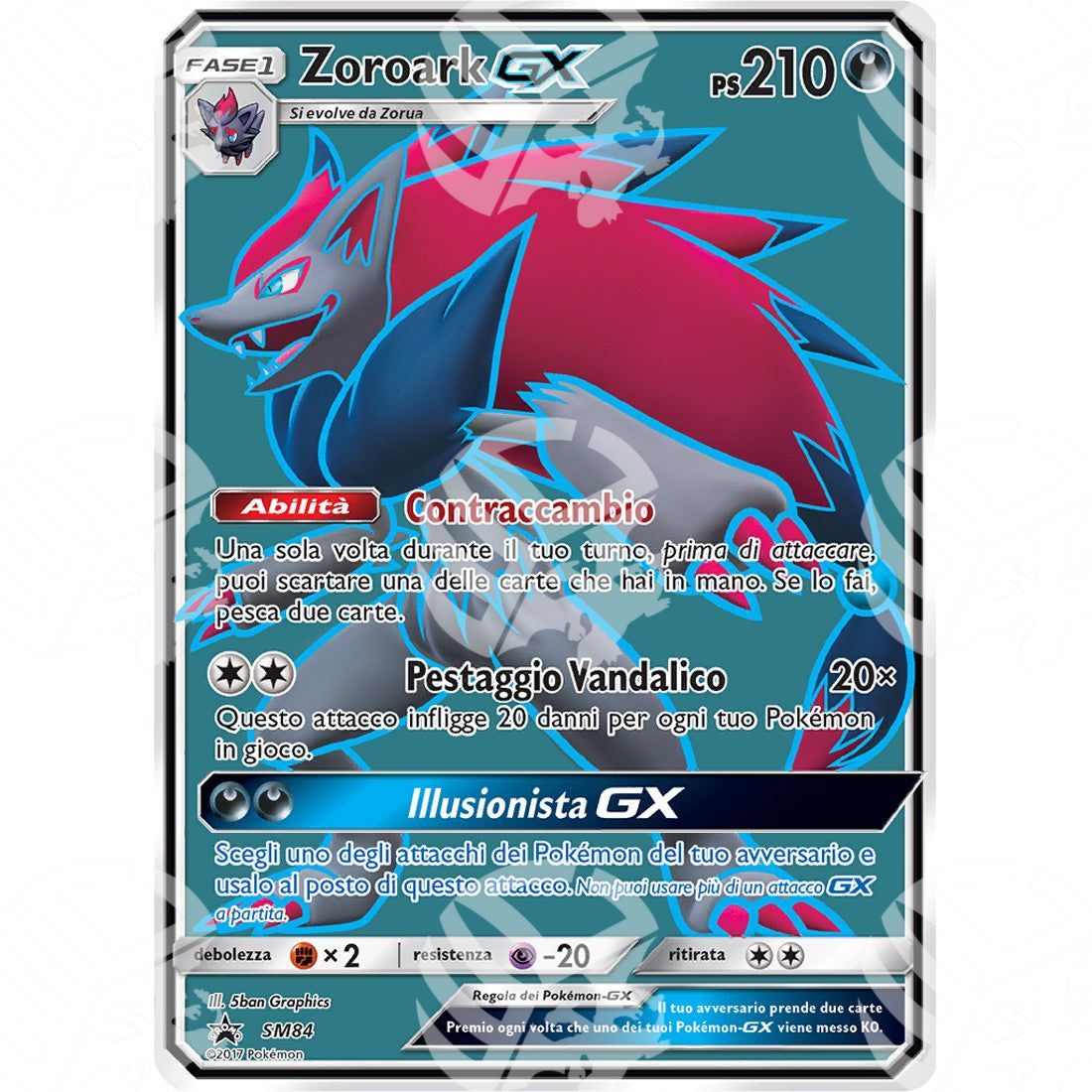 Black Star Promos - SM - Zoroark GX - Holo Promo SM84 - Warcard - Black Star Promos - SM - Zoroark GX - Holo Promo SM84 i prezzi più bassi sul mercato, solo da www.warcardshop.com! Carte singole, box, buste e mazzi.