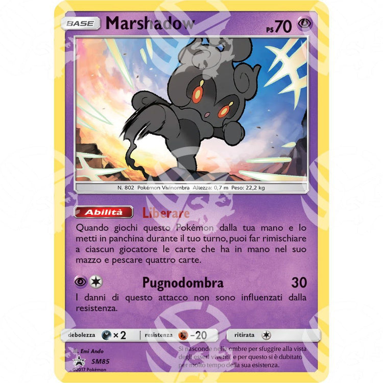 Black Star Promos - SM - Marshadow - Holo Promo SM85 - Warcard - Black Star Promos - SM - Marshadow - Holo Promo SM85 i prezzi più bassi sul mercato, solo da www.warcardshop.com! Carte singole, box, buste e mazzi.