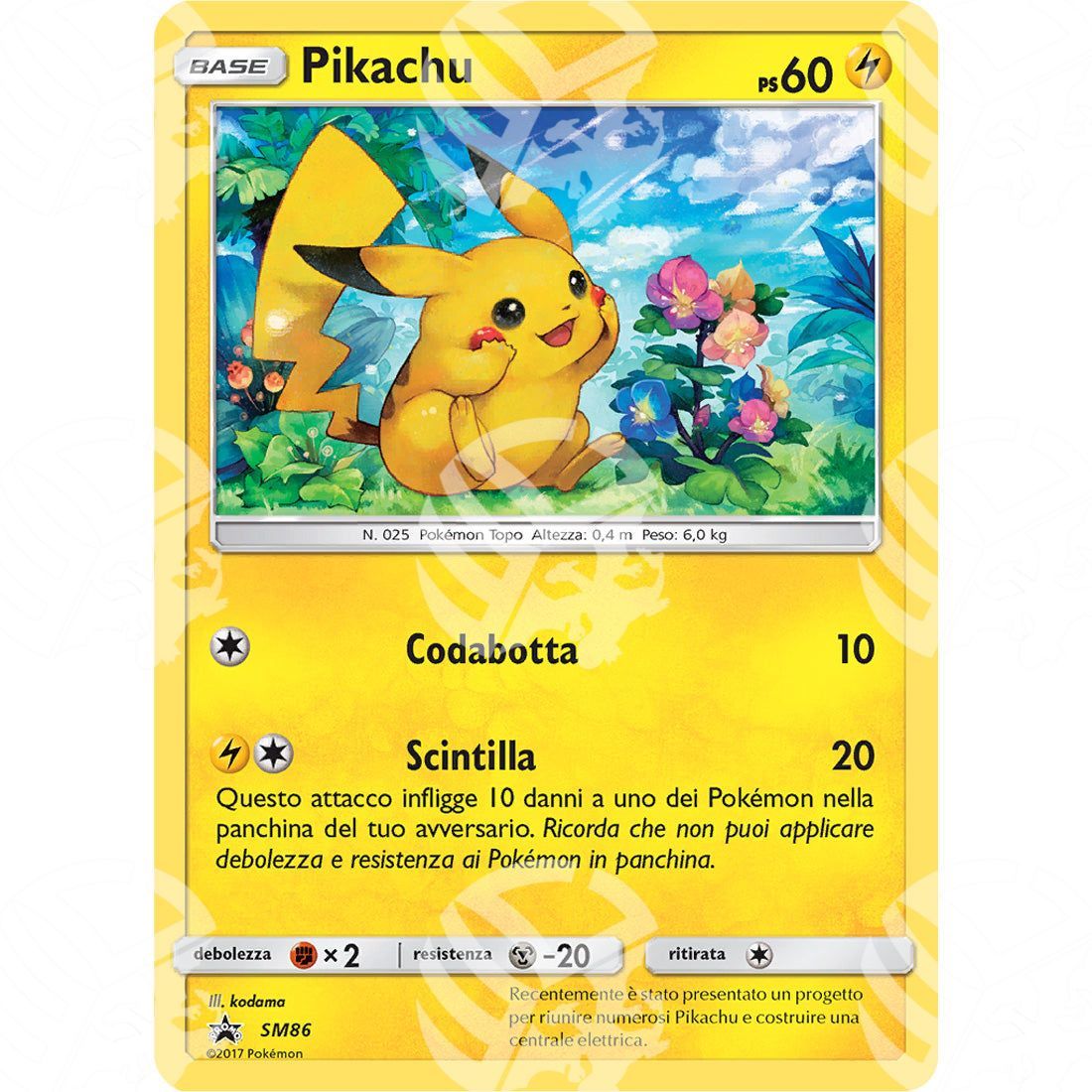 Black Star Promos - SM - Pikachu - Holo Promo SM86 - Warcard - Black Star Promos - SM - Pikachu - Holo Promo SM86 i prezzi più bassi sul mercato, solo da www.warcardshop.com! Carte singole, box, buste e mazzi.