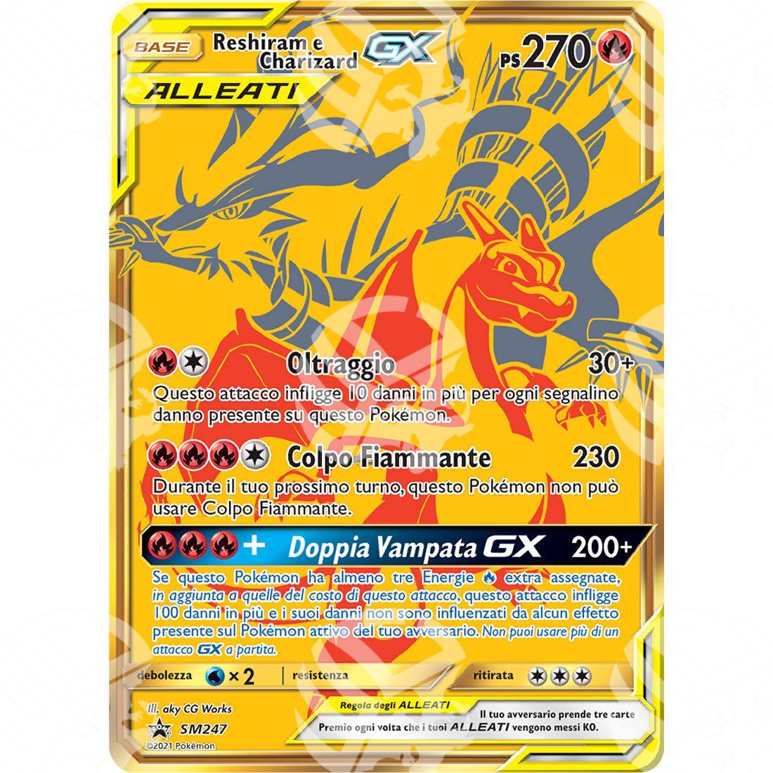 Black Star Promos - SM - Reshiram & Charizard GX - SM247 - Warcard - Black Star Promos - SM - Reshiram & Charizard GX - SM247 i prezzi più bassi sul mercato, solo da www.warcardshop.com! Carte singole, box, buste e mazzi.