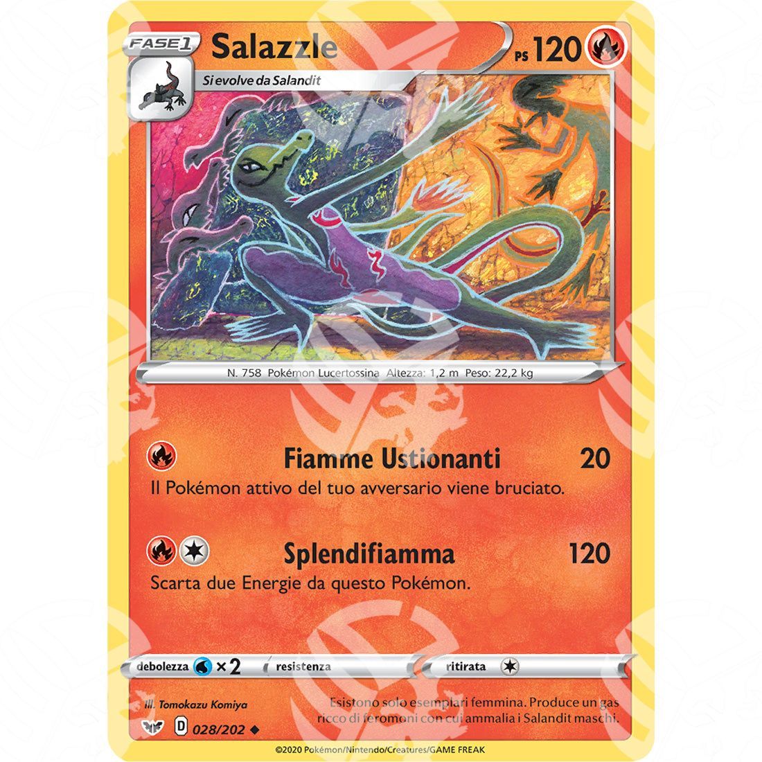 Spada & Scudo - Salazzle - 28/202 - Warcard - Spada & Scudo - Salazzle - 28/202 i prezzi più bassi sul mercato, solo da www.warcardshop.com! Carte singole, box, buste e mazzi.