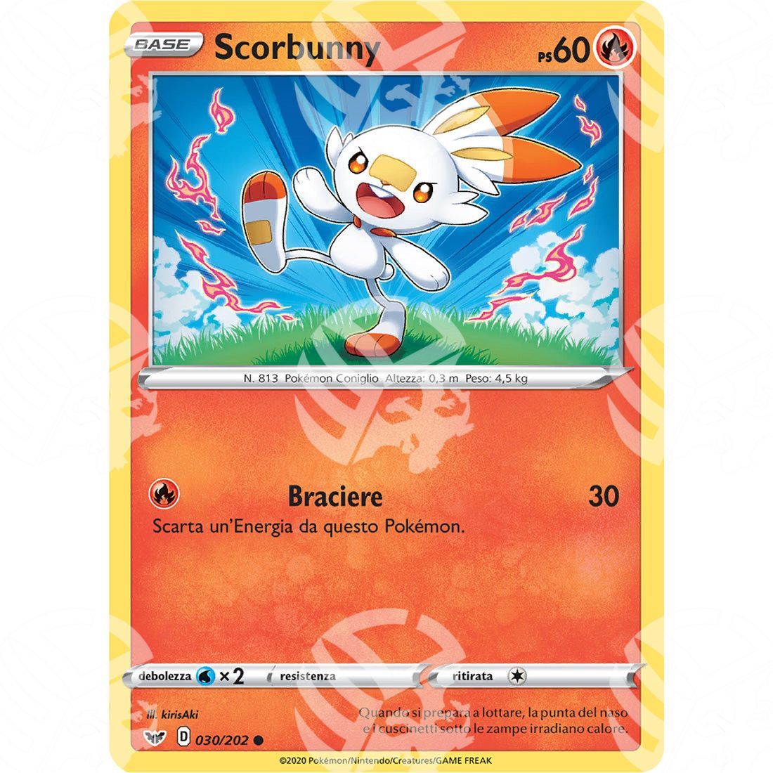 Spada & Scudo - Scorbunny - 30/202 - Warcard - Spada & Scudo - Scorbunny - 30/202 i prezzi più bassi sul mercato, solo da www.warcardshop.com! Carte singole, box, buste e mazzi.