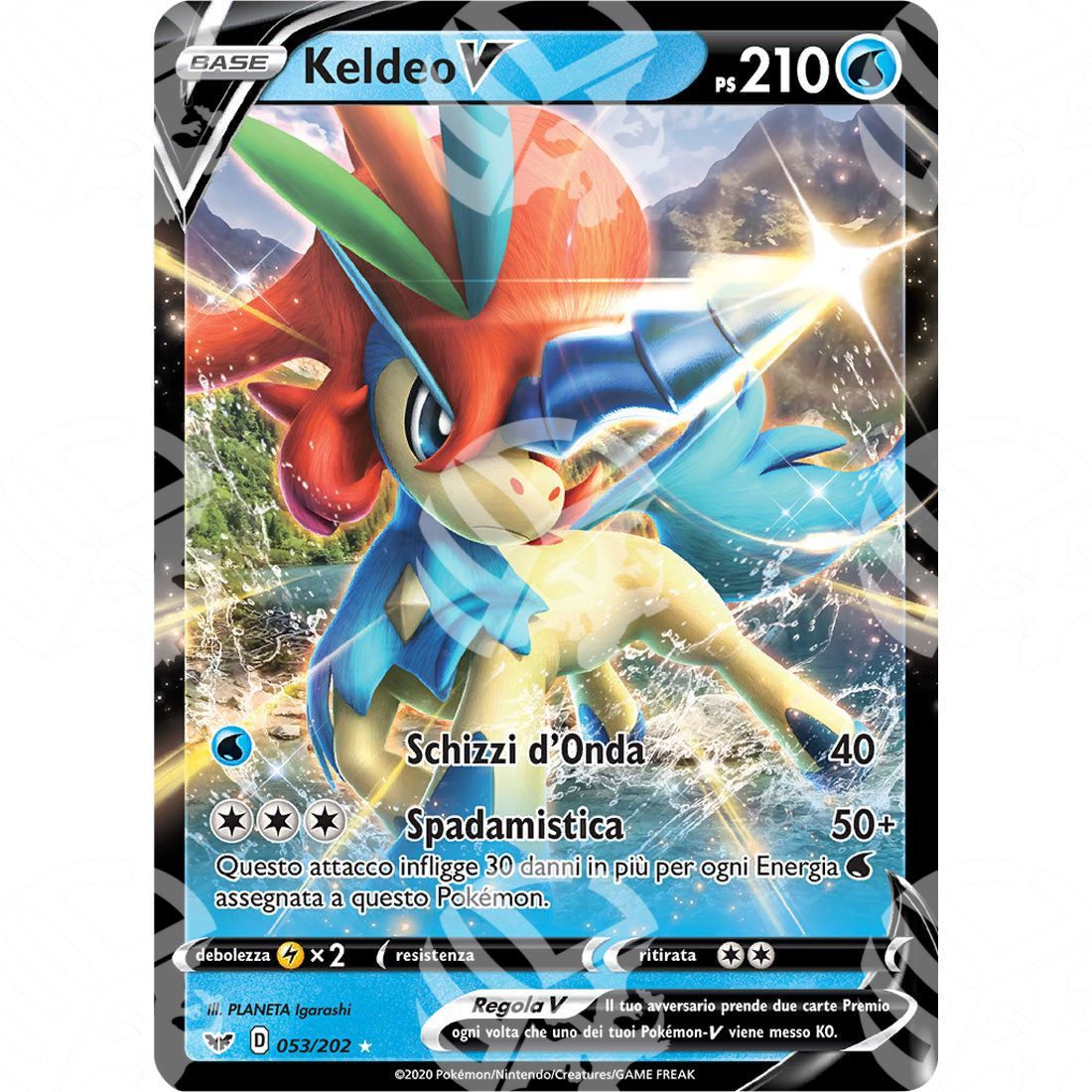 Spada & Scudo - Keldeo V - 53/202 - Warcard - Spada & Scudo - Keldeo V - 53/202 i prezzi più bassi sul mercato, solo da www.warcardshop.com! Carte singole, box, buste e mazzi.