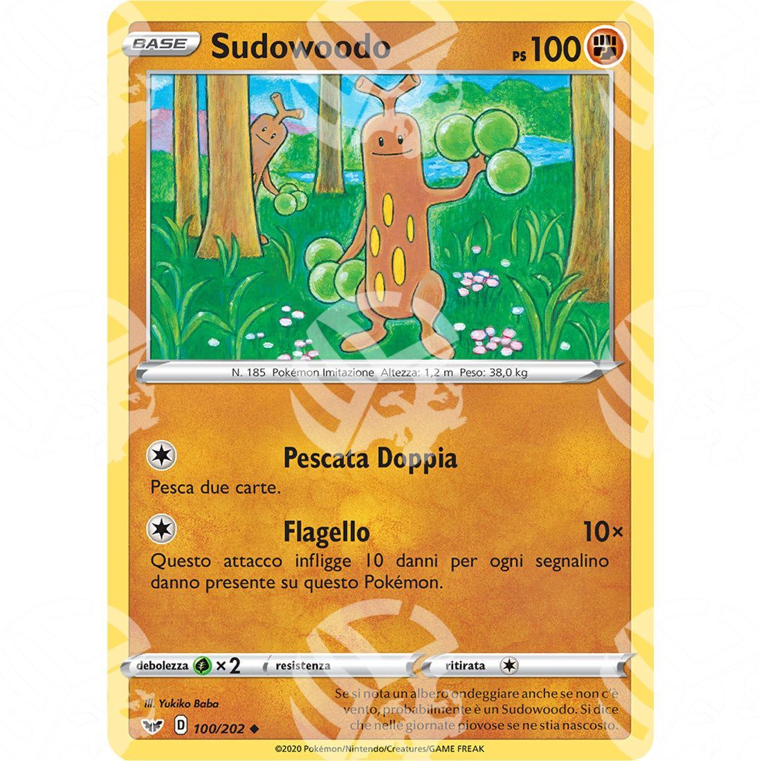 Spada & Scudo - Sudowoodo - 100/202 - Warcard - Spada & Scudo - Sudowoodo - 100/202 i prezzi più bassi sul mercato, solo da www.warcardshop.com! Carte singole, box, buste e mazzi.