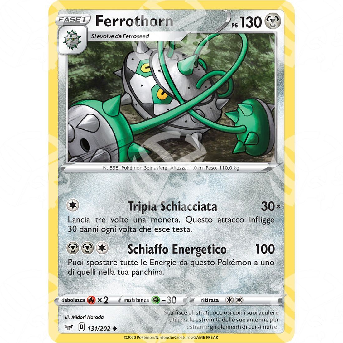 Spada & Scudo - Ferrothorn - 131/202 - Warcard - Spada & Scudo - Ferrothorn - 131/202 i prezzi più bassi sul mercato, solo da www.warcardshop.com! Carte singole, box, buste e mazzi.