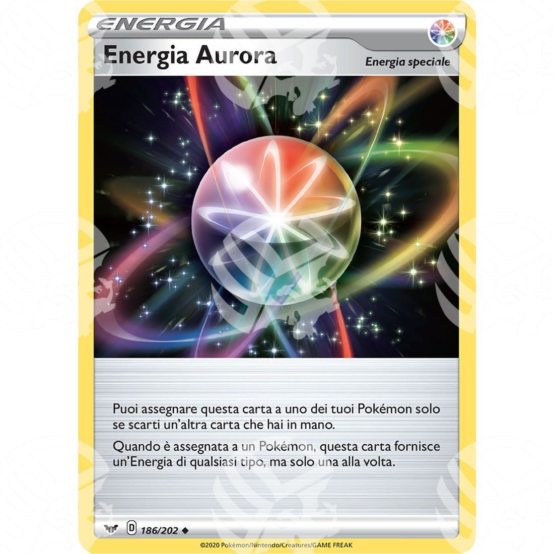 Spada & Scudo - Aurora Energy - 186/202 - Warcard - Spada & Scudo - Aurora Energy - 186/202 i prezzi più bassi sul mercato, solo da www.warcardshop.com! Carte singole, box, buste e mazzi.