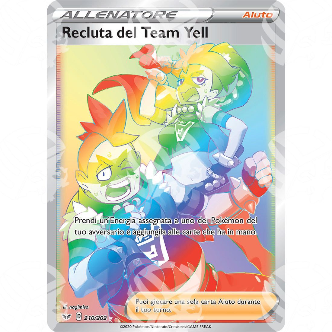 Spada & Scudo - Team Yell Grunt - Rainbow 210/202 - Warcard - Spada & Scudo - Team Yell Grunt - Rainbow 210/202 i prezzi più bassi sul mercato, solo da www.warcardshop.com! Carte singole, box, buste e mazzi.