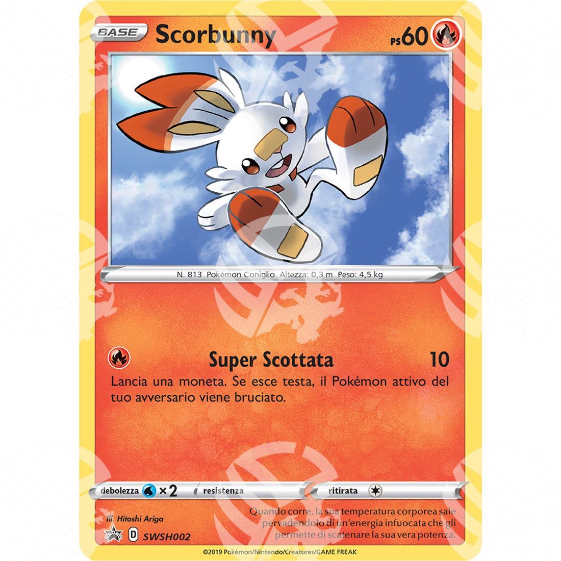 Black Star Promos - SWSH - Scorbunny - Non Holo Promo 002 - Warcard - Black Star Promos - SWSH - Scorbunny - Non Holo Promo 002 i prezzi più bassi sul mercato, solo da www.warcardshop.com! Carte singole, box, buste e mazzi.