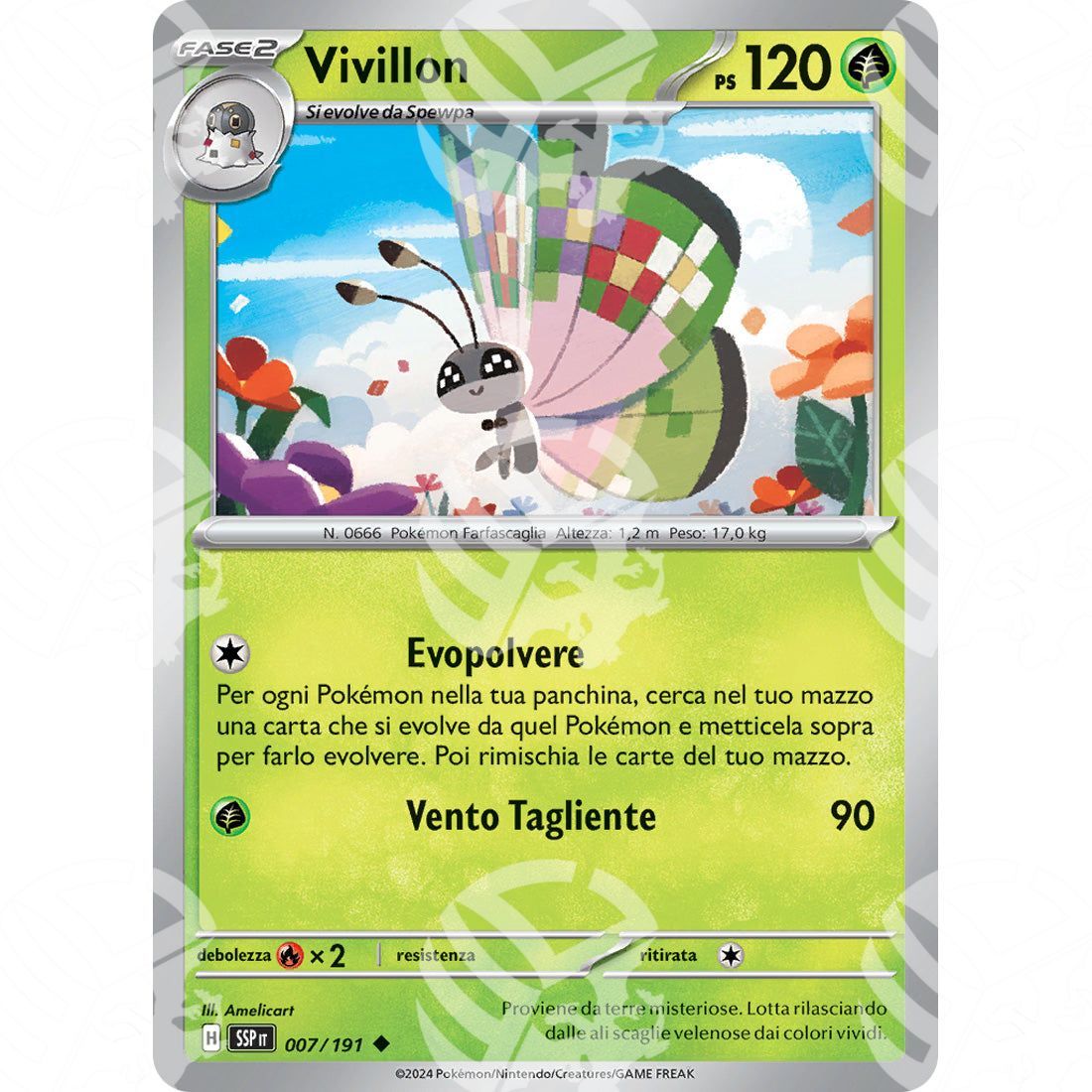 Scintille Folgoranti - Vivillon - 007/191