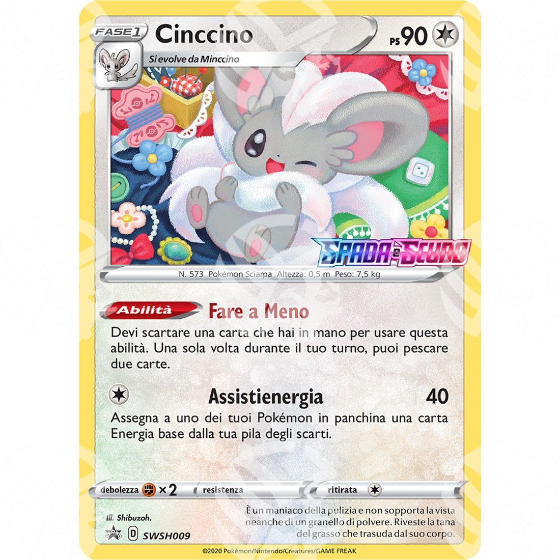 Black Star Promos - SWSH - Cinccino - Prerelease 009 - Warcard - Black Star Promos - SWSH - Cinccino - Prerelease 009 i prezzi più bassi sul mercato, solo da www.warcardshop.com! Carte singole, box, buste e mazzi.