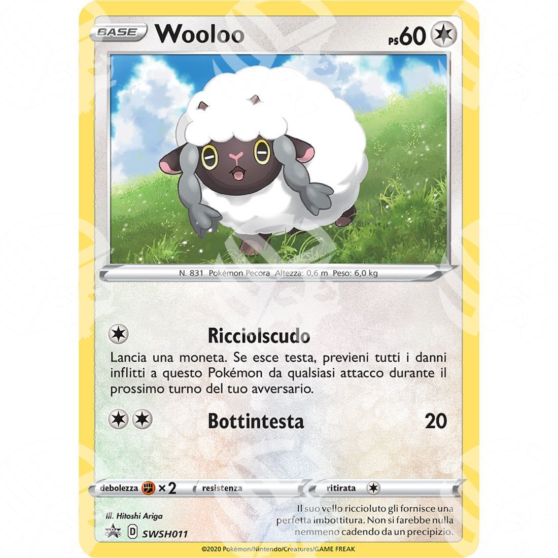 Black Star Promos - SWSH - Wooloo - General Mills Holo Promo | SWSH011 - Warcard - Black Star Promos - SWSH - Wooloo - General Mills Holo Promo | SWSH011 i prezzi più bassi sul mercato, solo da www.warcardshop.com! Carte singole, box, buste e mazzi.