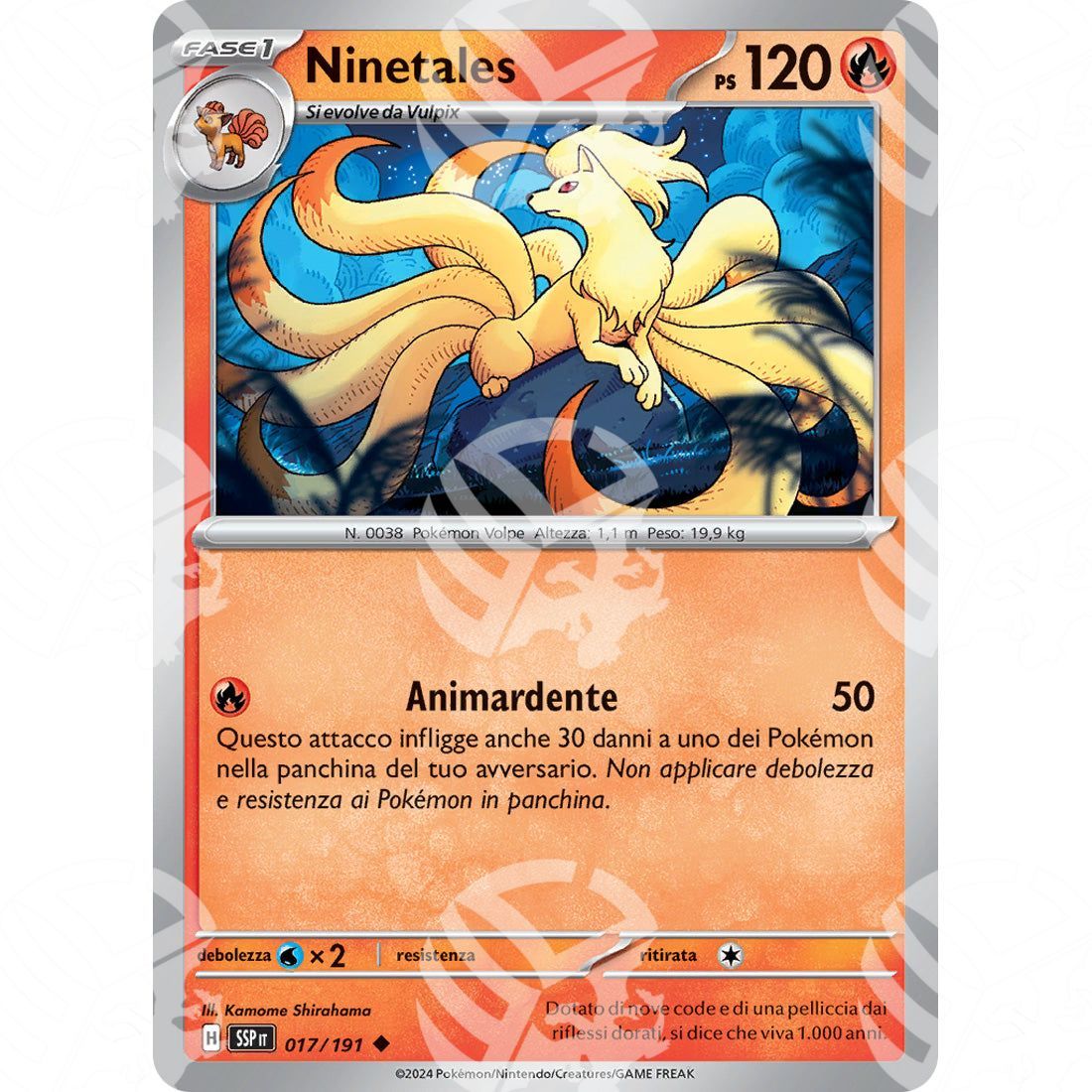 Scintille Folgoranti - Ninetales - 017/191