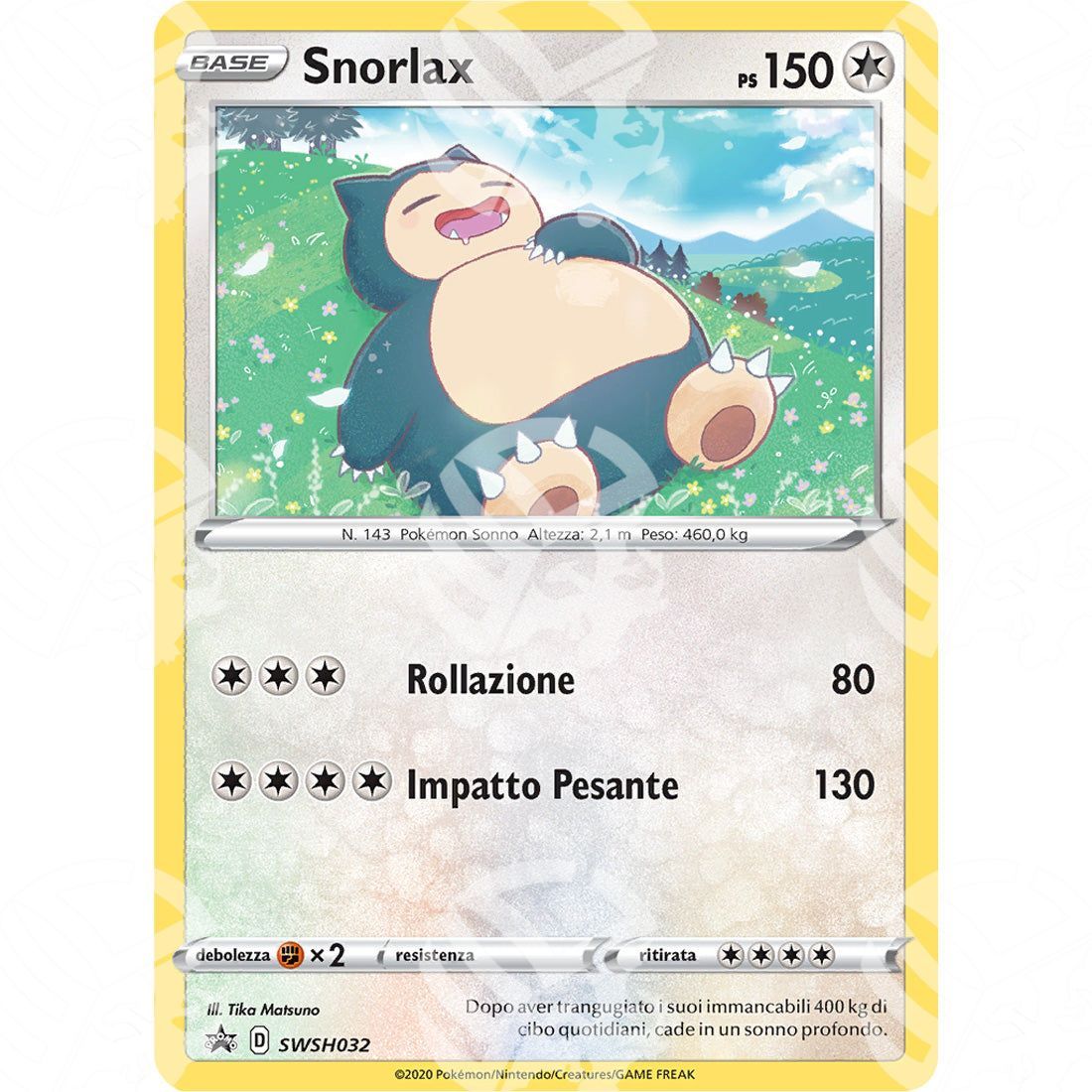 Black Star Promos - SWSH - Snorlax - Holo Promo 032 - Warcard - Black Star Promos - SWSH - Snorlax - Holo Promo 032 i prezzi più bassi sul mercato, solo da www.warcardshop.com! Carte singole, box, buste e mazzi.