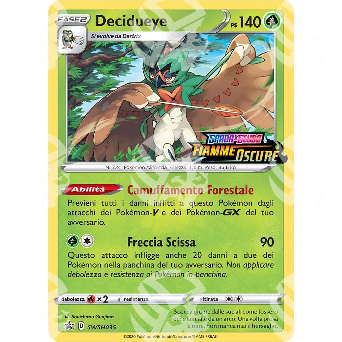 Black Star Promos - SWSH - Decidueye - Prerelease Promo | 035 - Warcard - Black Star Promos - SWSH - Decidueye - Prerelease Promo | 035 i prezzi più bassi sul mercato, solo da www.warcardshop.com! Carte singole, box, buste e mazzi.