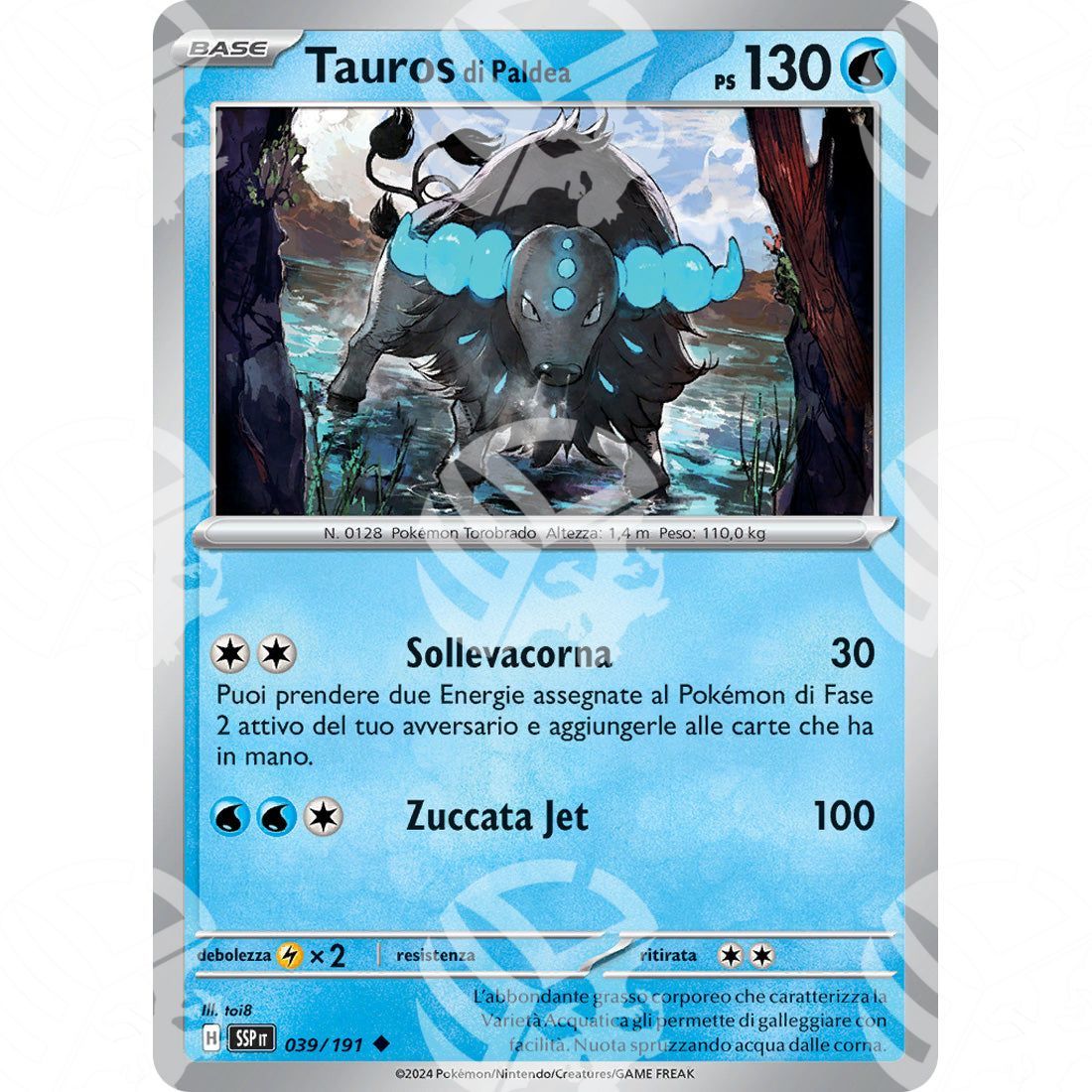 Scintille Folgoranti - Paldean Tauros - 039/191