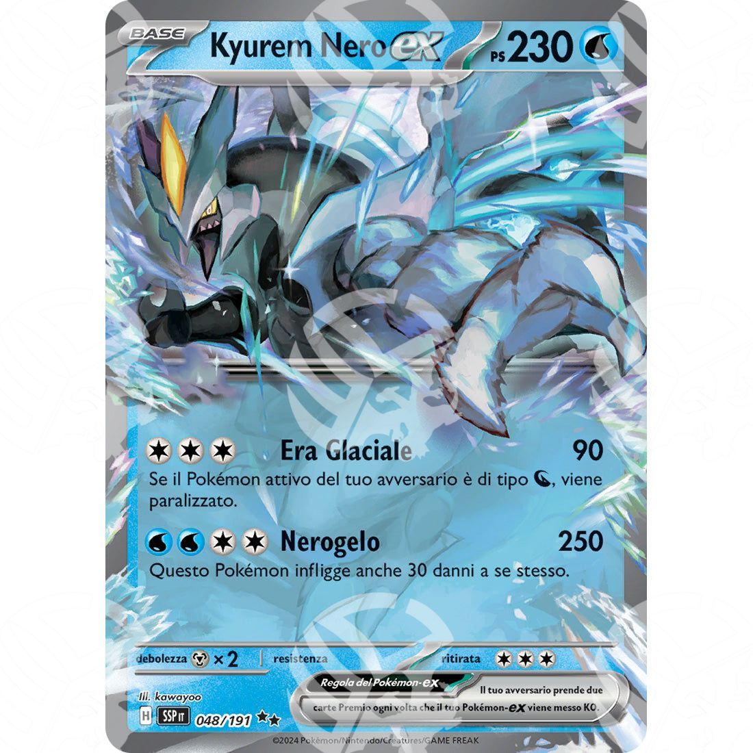 Scintille Folgoranti - Black Kyurem ex - 048/191