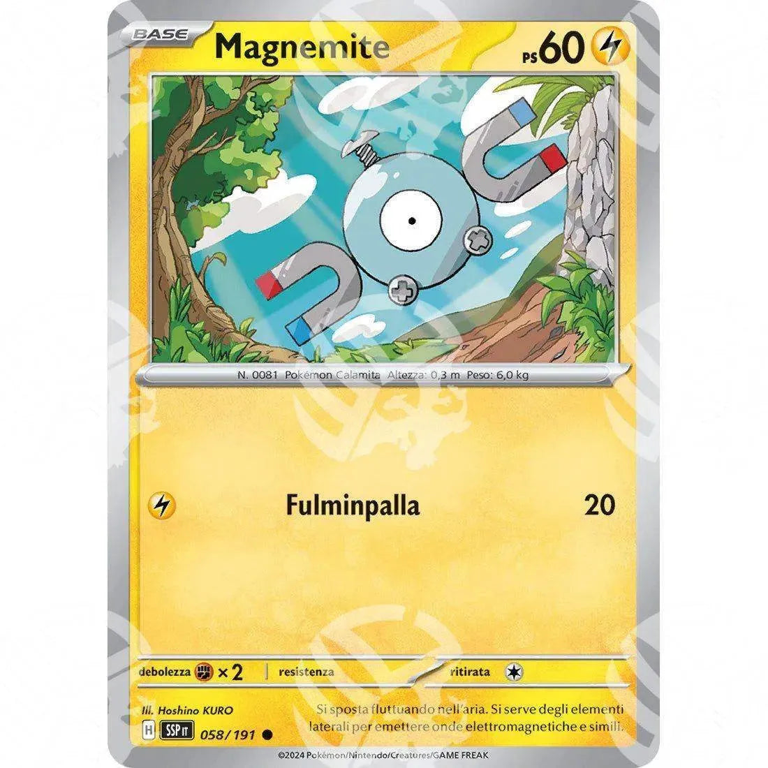 Scintille Folgoranti - Magnemite - 058/191 - Warcard