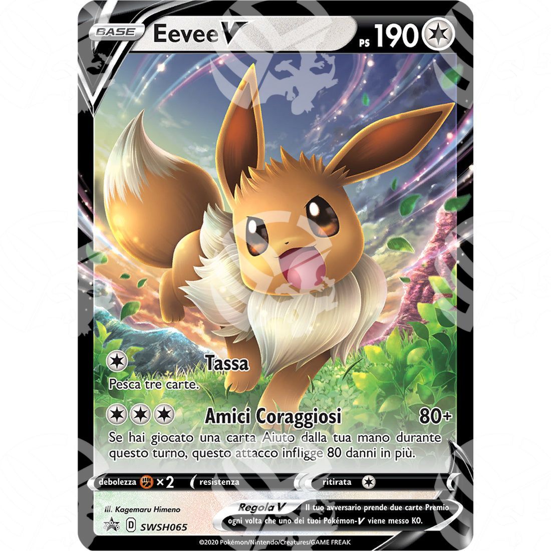 Black Star Promos - SWSH - Eevee V - 65 - Warcard - Black Star Promos - SWSH - Eevee V - 65 i prezzi più bassi sul mercato, solo da www.warcardshop.com! Carte singole, box, buste e mazzi.