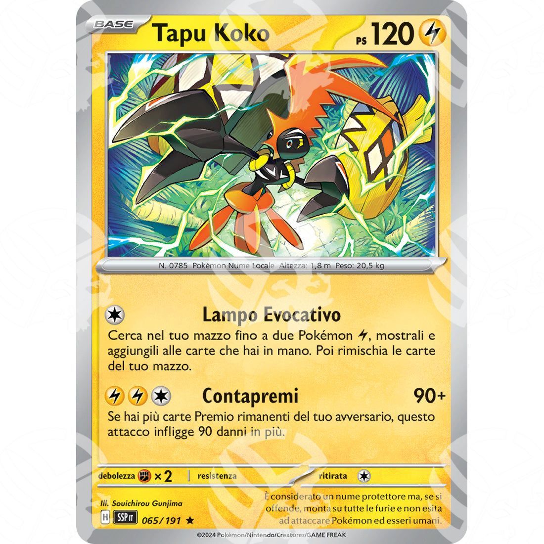 Scintille Folgoranti - Tapu Koko - 065/191