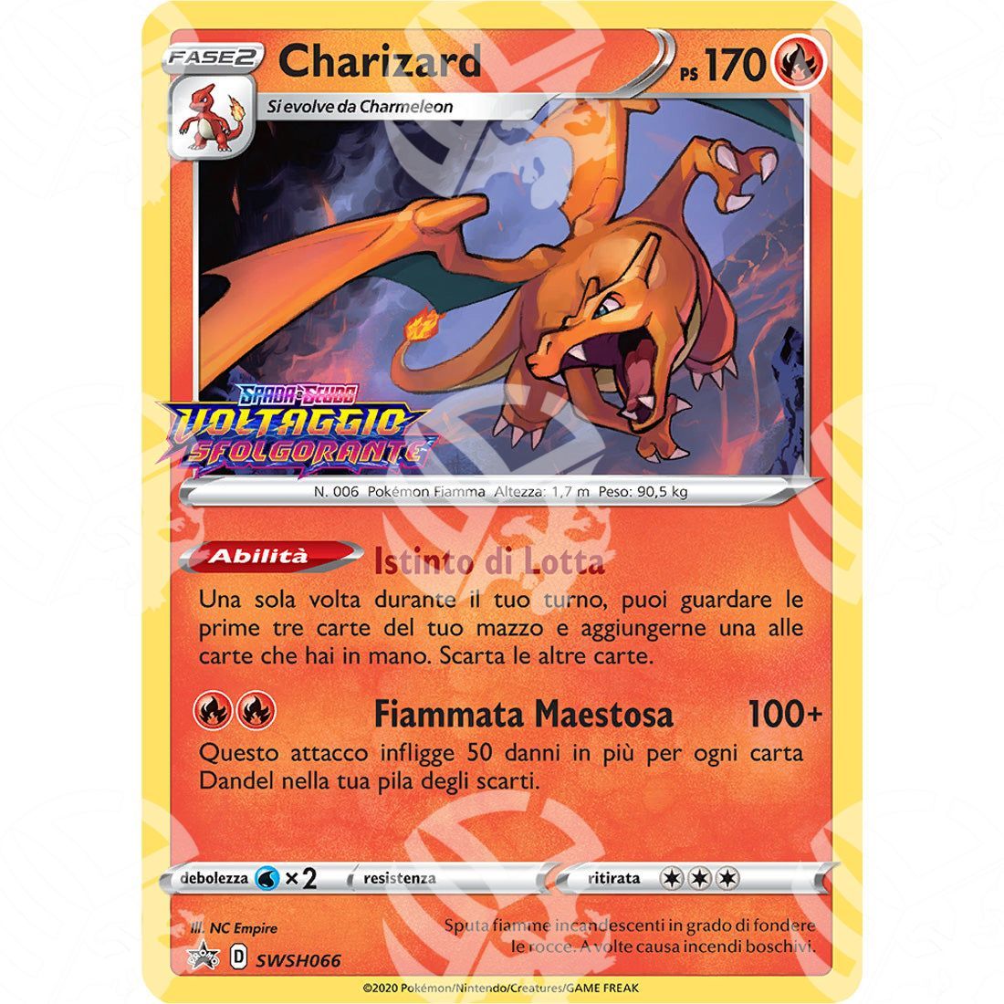 Black Star Promos - SWSH - Charizard - Prerelase Promo | 066 - Warcard - Black Star Promos - SWSH - Charizard - Prerelase Promo | 066 i prezzi più bassi sul mercato, solo da www.warcardshop.com! Carte singole, box, buste e mazzi.