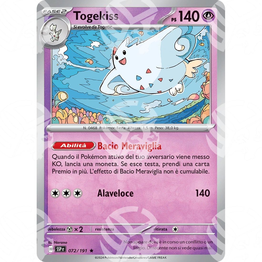 Scintille Folgoranti - Togekiss - 072/191