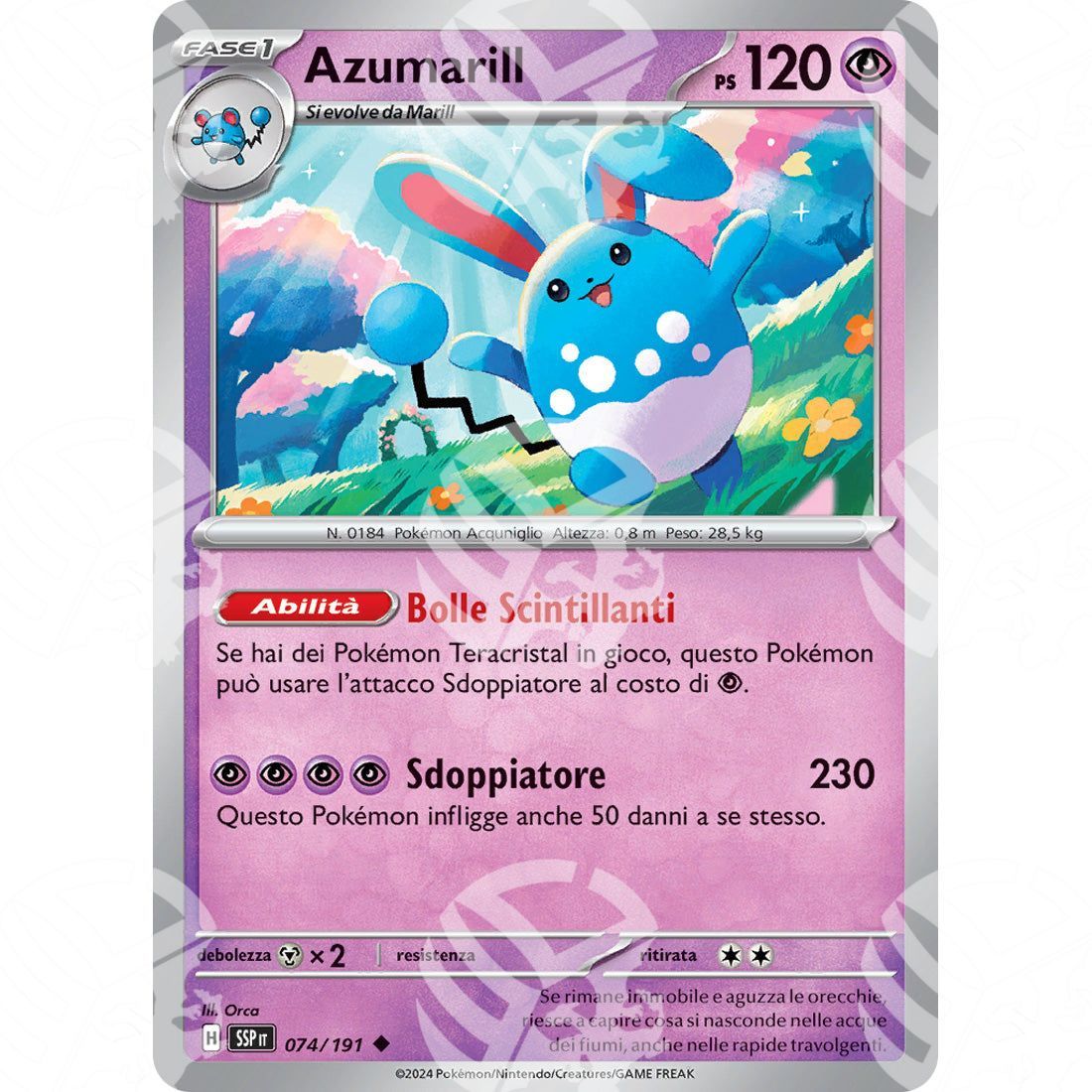 Scintille Folgoranti - Azumarill - 074/191