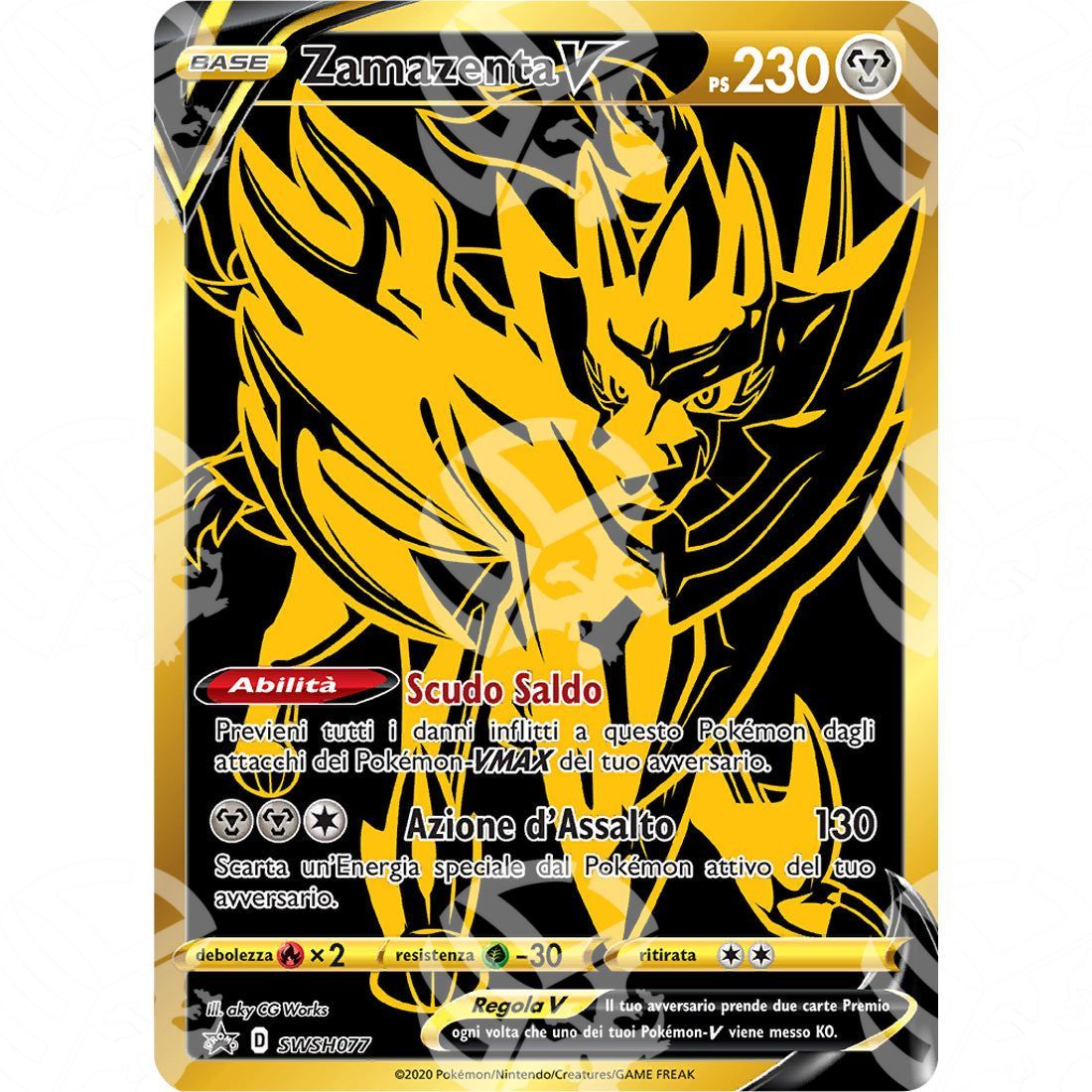 Black Star Promos - SWSH - Zamazenta V - 77 - Warcard - Black Star Promos - SWSH - Zamazenta V - 77 i prezzi più bassi sul mercato, solo da www.warcardshop.com! Carte singole, box, buste e mazzi.