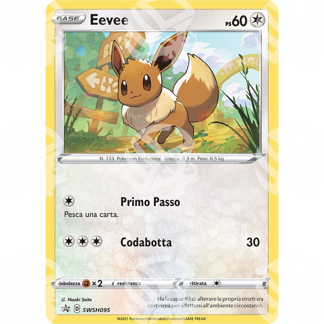 Black Star Promos - SWSH - Eevee - 95 - Warcard - Black Star Promos - SWSH - Eevee - 95 i prezzi più bassi sul mercato, solo da www.warcardshop.com! Carte singole, box, buste e mazzi.