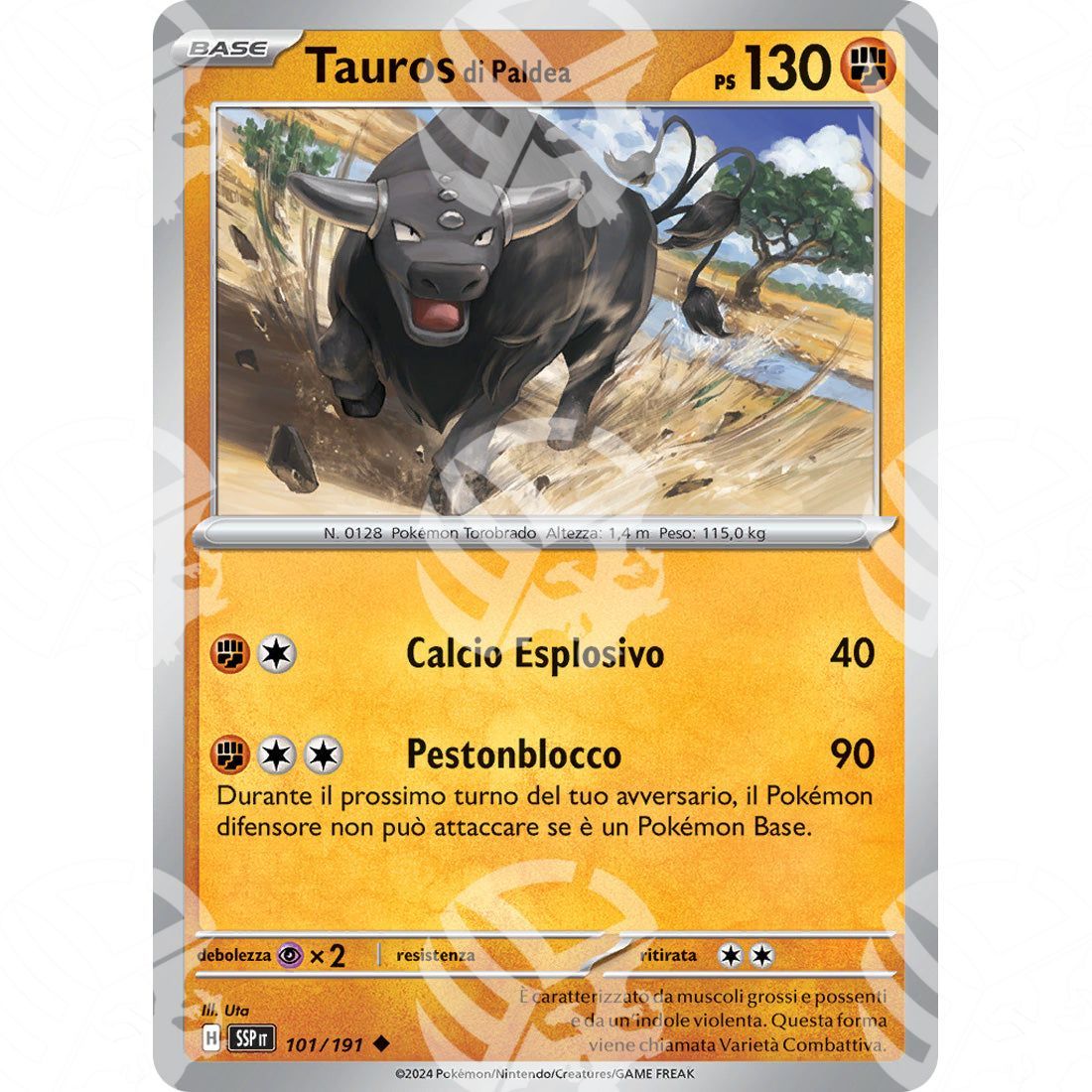 Scintille Folgoranti - Paldean Tauros - 101/191