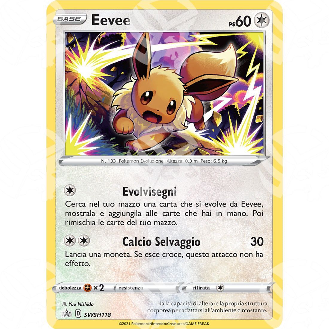 Black Star Promos - SWSH - Eevee - 118 - Warcard - Black Star Promos - SWSH - Eevee - 118 i prezzi più bassi sul mercato, solo da www.warcardshop.com! Carte singole, box, buste e mazzi.