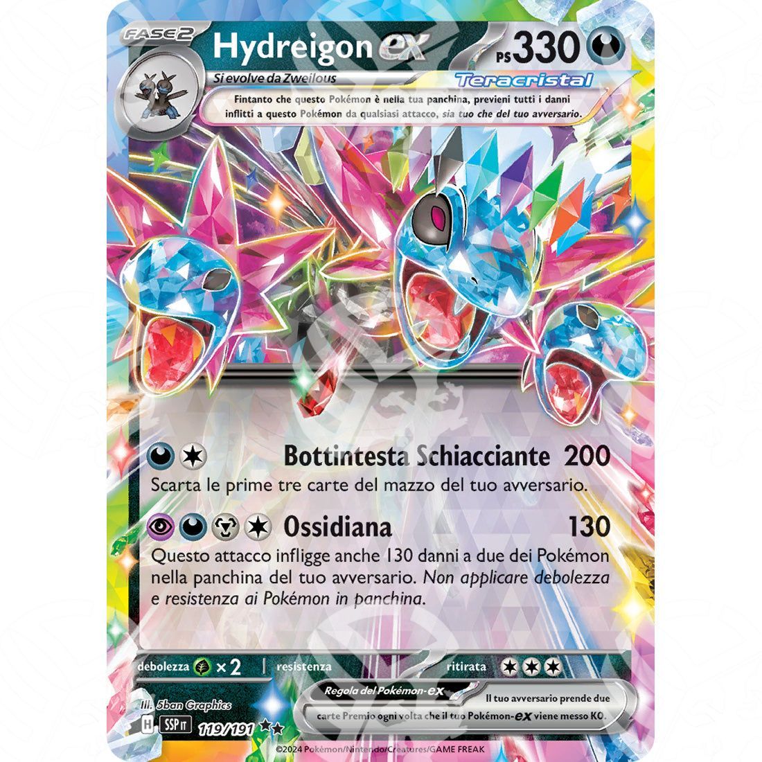 Scintille Folgoranti - Hydreigon ex - 119/191