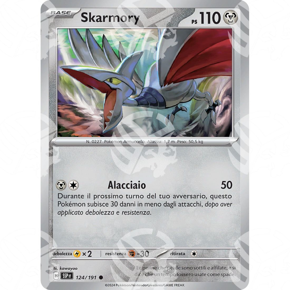 Scintille Folgoranti - Skarmory - 124/191