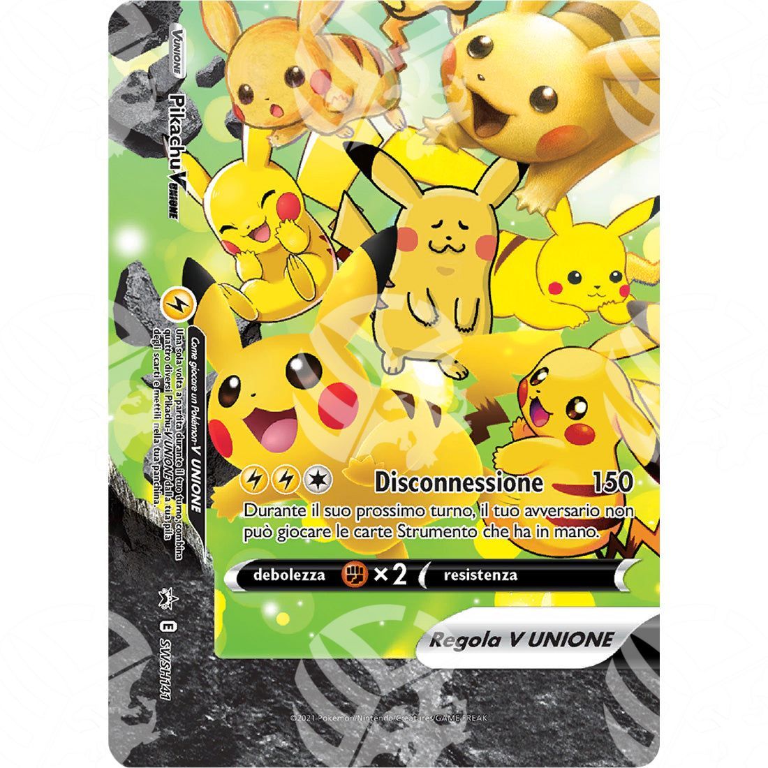 Black Star Promos - SWSH - Pikachu V-UNION - 141 - Warcard - Black Star Promos - SWSH - Pikachu V-UNION - 141 i prezzi più bassi sul mercato, solo da www.warcardshop.com! Carte singole, box, buste e mazzi.