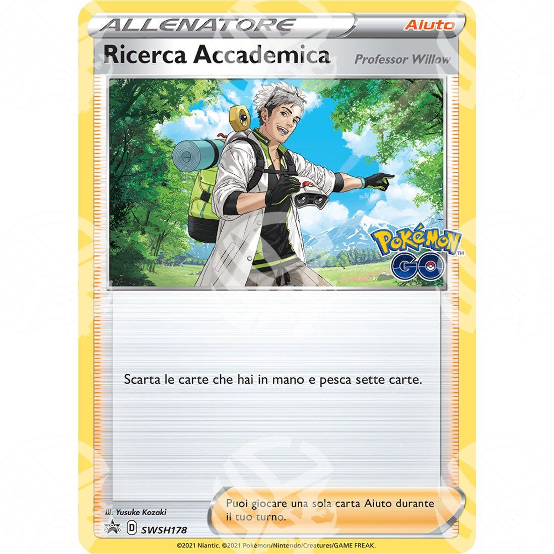 Black Star Promos - SWSH - Ricerca Accademica - 178 | Code Promo - Warcard - Black Star Promos - SWSH - Ricerca Accademica - 178 | Code Promo i prezzi più bassi sul mercato, solo da www.warcardshop.com! Carte singole, box, buste e mazzi.