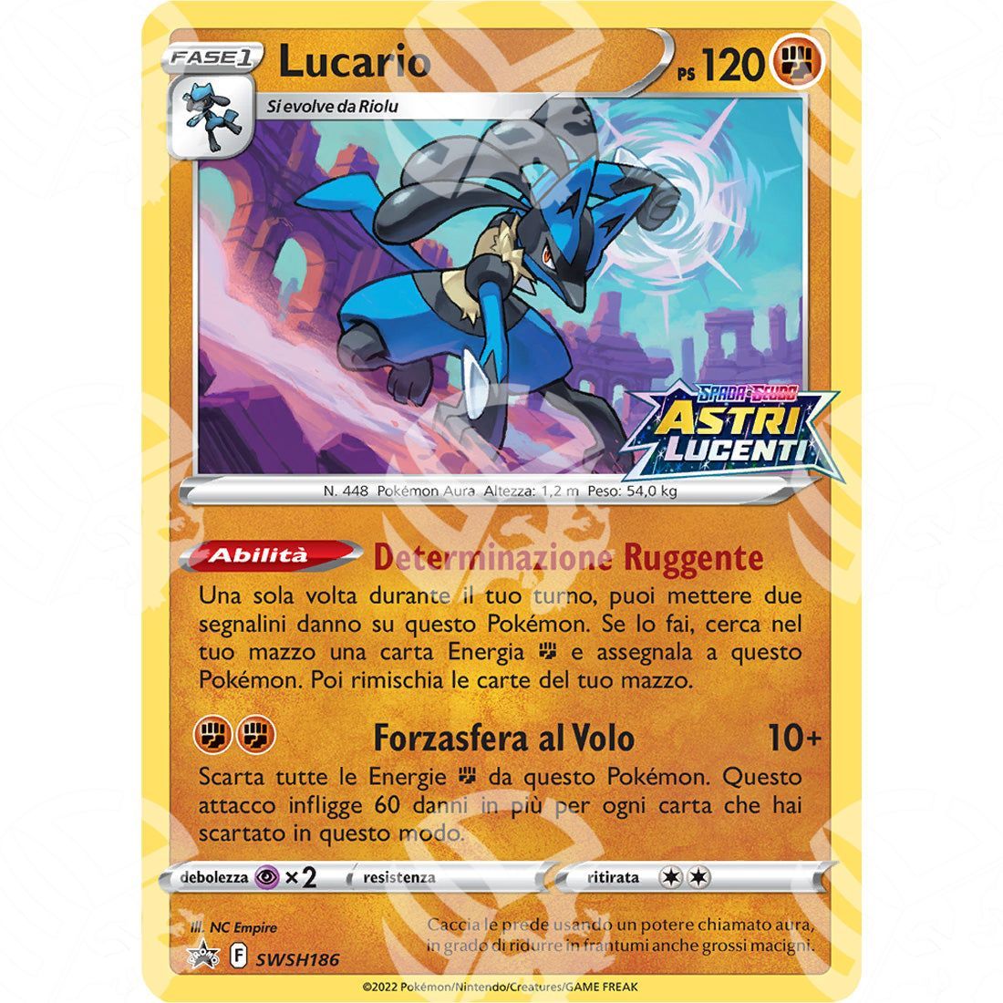 Black Star Promos - SWSH - Lucario - 186 - Warcard - Black Star Promos - SWSH - Lucario - 186 i prezzi più bassi sul mercato, solo da www.warcardshop.com! Carte singole, box, buste e mazzi.