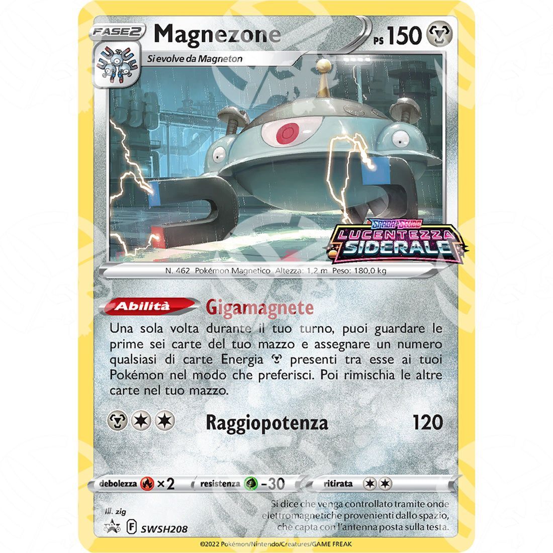 Black Star Promos - SWSH - Magnezone - 208 - Warcard - Black Star Promos - SWSH - Magnezone - 208 i prezzi più bassi sul mercato, solo da www.warcardshop.com! Carte singole, box, buste e mazzi.