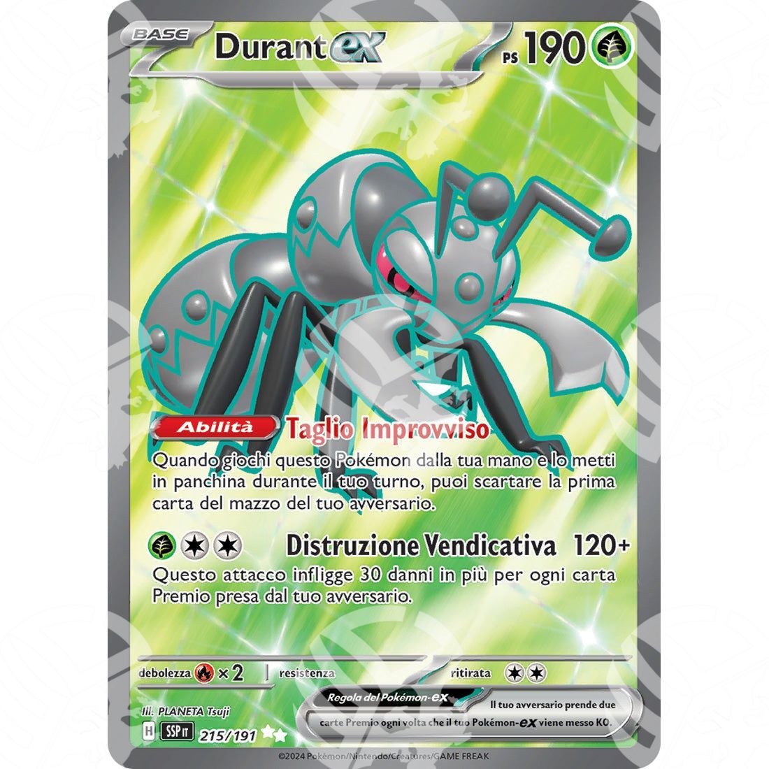 Scintille Folgoranti - Durant ex - Full-Art | 215/191