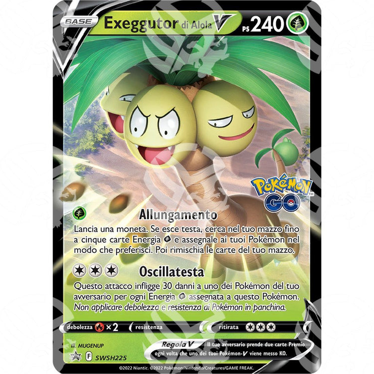 Black Star Promos - SWSH - Alolan Exeggutor V - 225 - Warcard - Black Star Promos - SWSH - Alolan Exeggutor V - 225 i prezzi più bassi sul mercato, solo da www.warcardshop.com! Carte singole, box, buste e mazzi.