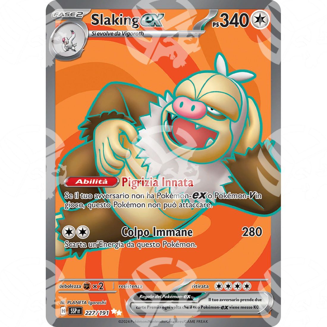 Scintille Folgoranti - Slaking ex - Full-Art | 227/191