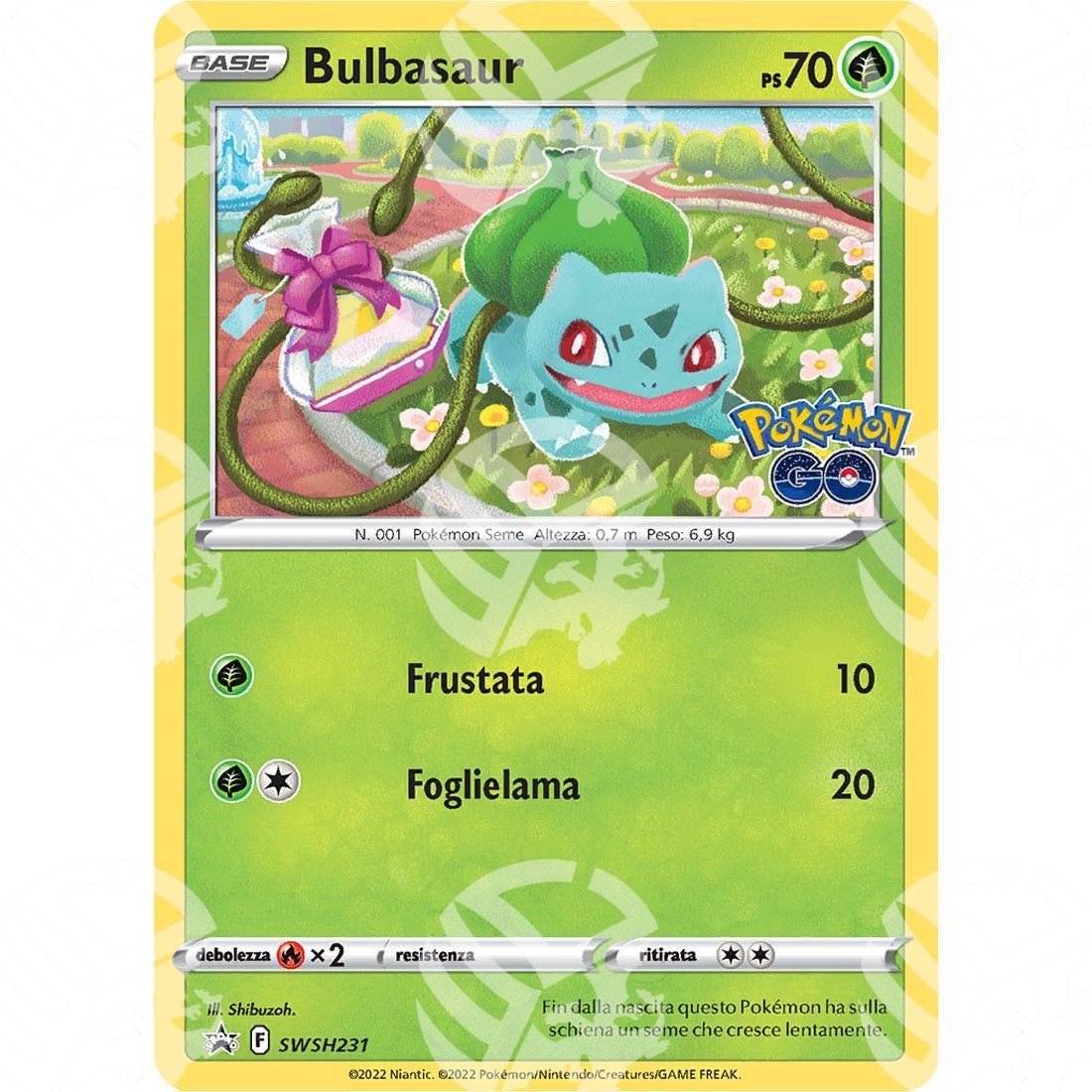 Black Star Promos - SWSH - Bulbasaur - 231 - Warcard - Black Star Promos - SWSH - Bulbasaur - 231 i prezzi più bassi sul mercato, solo da www.warcardshop.com! Carte singole, box, buste e mazzi.