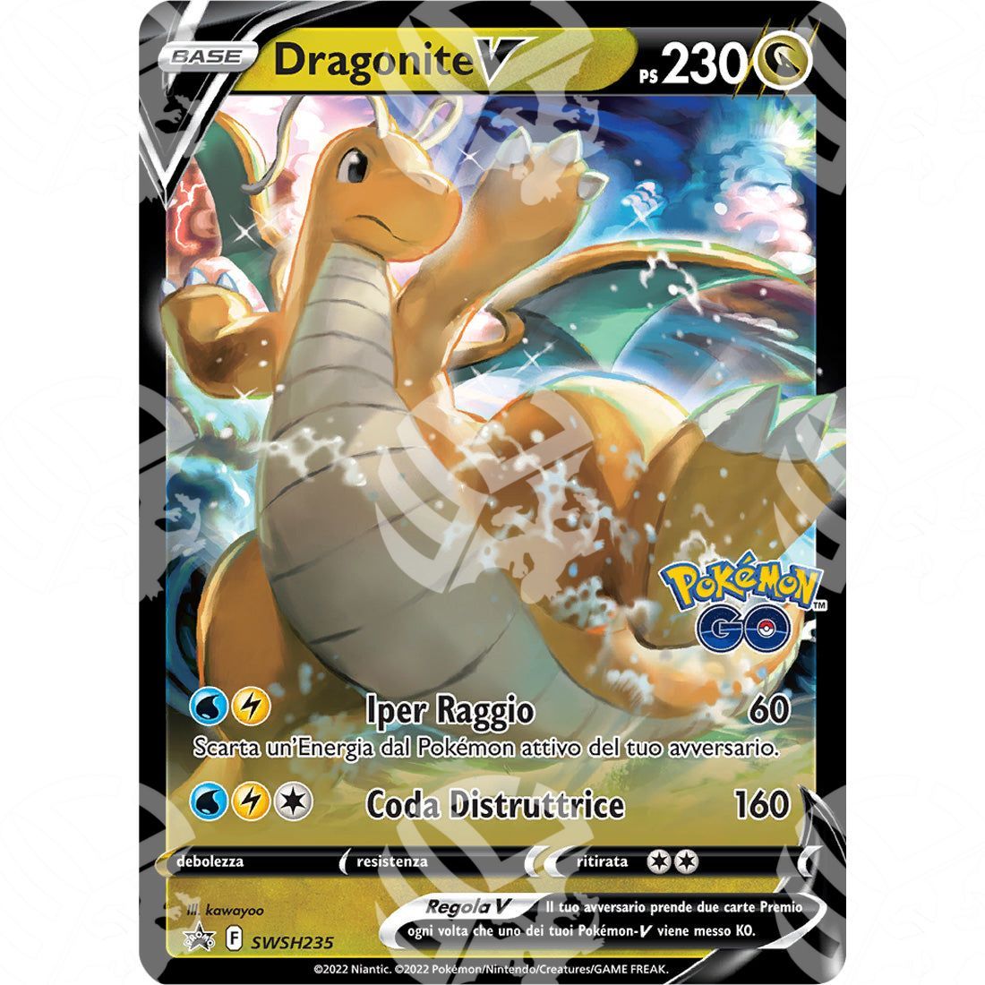 Black Star Promos - SWSH - Dragonite V - 235 - Warcard - Black Star Promos - SWSH - Dragonite V - 235 i prezzi più bassi sul mercato, solo da www.warcardshop.com! Carte singole, box, buste e mazzi.