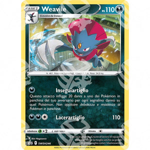 Black Star Promos - SWSH - Weavile - SWSH246 - Warcard - Black Star Promos - SWSH - Weavile - SWSH246 i prezzi più bassi sul mercato, solo da www.warcardshop.com! Carte singole, box, buste e mazzi.