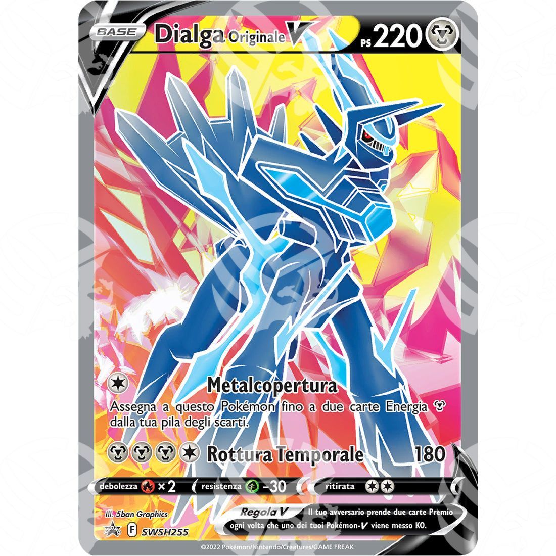 Black Star Promos - SWSH - Origin Forme Dialga V - SWSH255 - Warcard - Black Star Promos - SWSH - Origin Forme Dialga V - SWSH255 i prezzi più bassi sul mercato, solo da www.warcardshop.com! Carte singole, box, buste e mazzi.