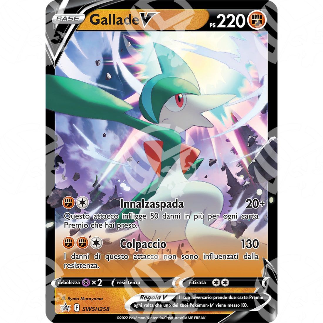 Black Star Promos - SWSH - Gallade V - SWSH258 - Warcard - Black Star Promos - SWSH - Gallade V - SWSH258 i prezzi più bassi sul mercato, solo da www.warcardshop.com! Carte singole, box, buste e mazzi.