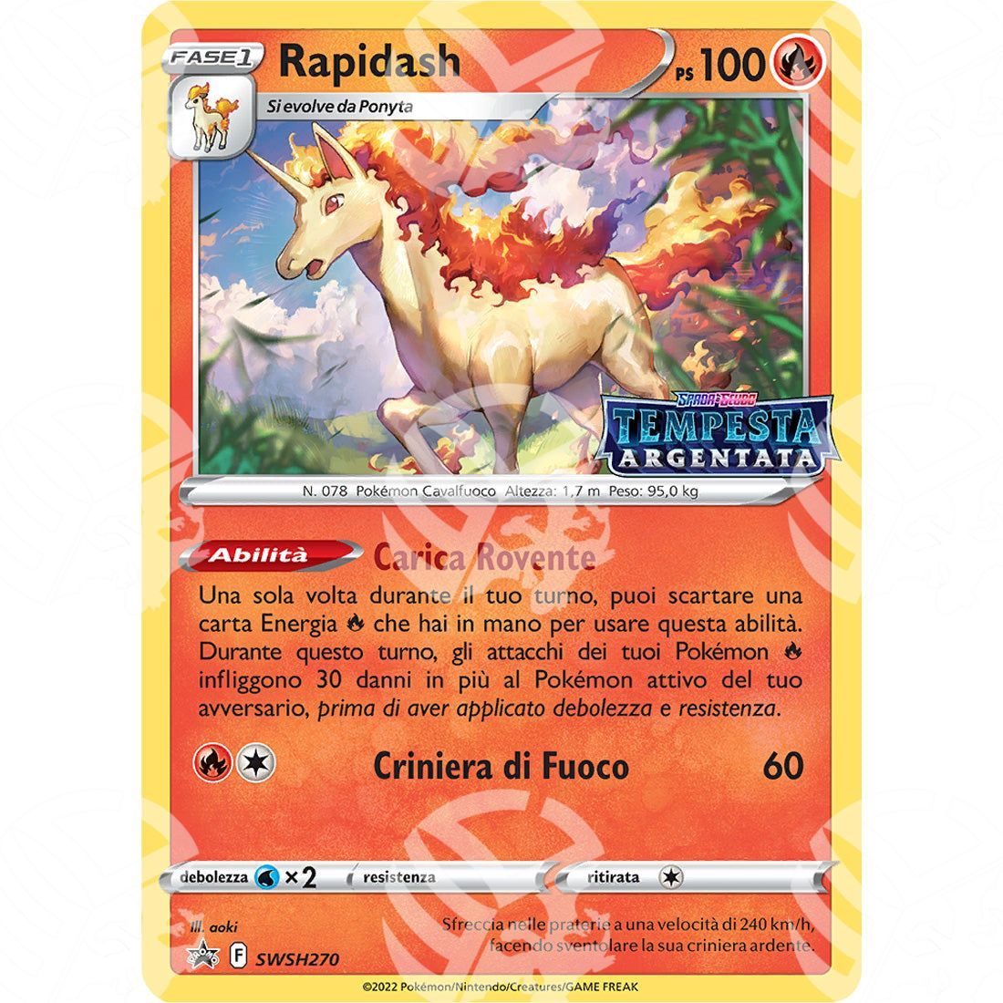 Black Star Promos - SWSH - Rapidash - SWSH271 - Warcard - Black Star Promos - SWSH - Rapidash - SWSH271 i prezzi più bassi sul mercato, solo da www.warcardshop.com! Carte singole, box, buste e mazzi.