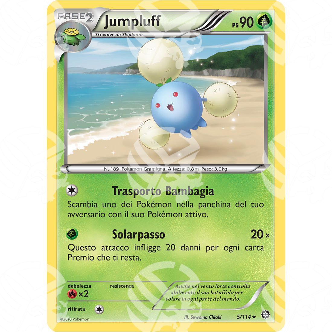 Vapori Accesi - Jumpluff - 5/114 - Warcard - Vapori Accesi - Jumpluff - 5/114 i prezzi più bassi sul mercato, solo da www.warcardshop.com! Carte singole, box, buste e mazzi.